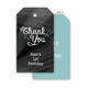 Chalkboard Thank You Hanging Gift Tags with Organza Bags Image 4 of 5